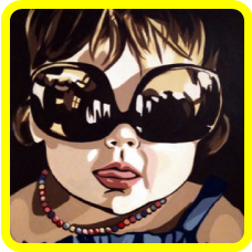 hand drawn Children's and Pet's portraits